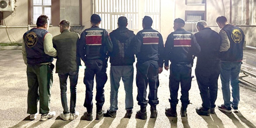 Kablo ve Telefon Direği Hırsızlığına 3 Tutuklama