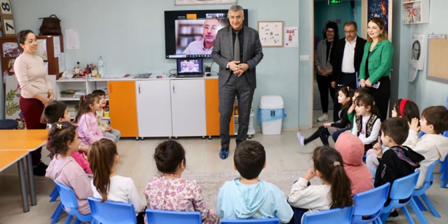 Katipoğlu Minik Öğrencilerin Dersine Konuk Oldu