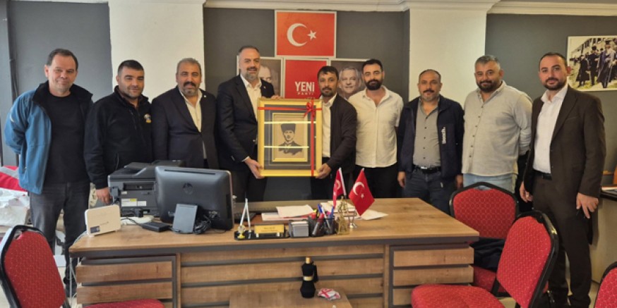Küçük Sanayi Sitesi Kooperatifinden YENİ Parti’ye Ziyaret
