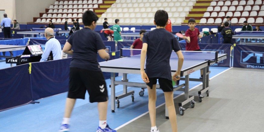 Küçükler Masa Tenisi Türkiye Şampiyonası Amasya’da