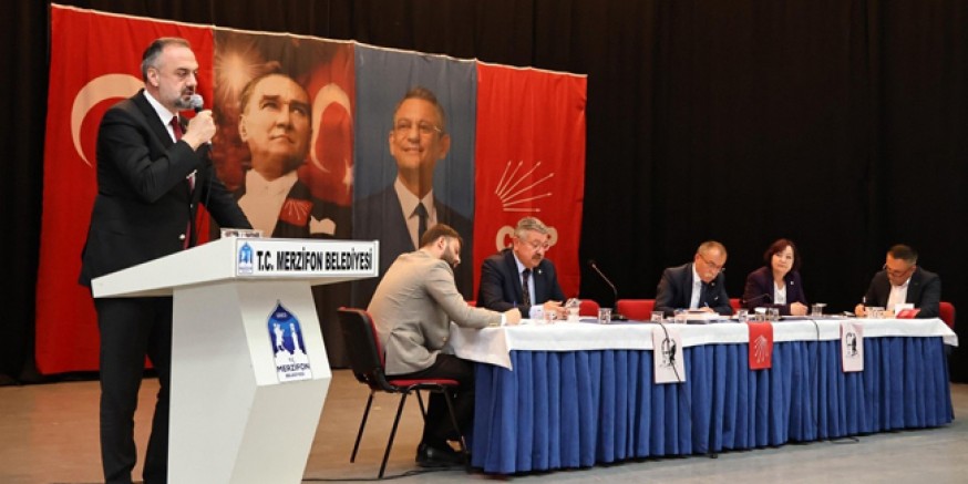 Merzifon’da  Partililerle  Bir Araya Geldi