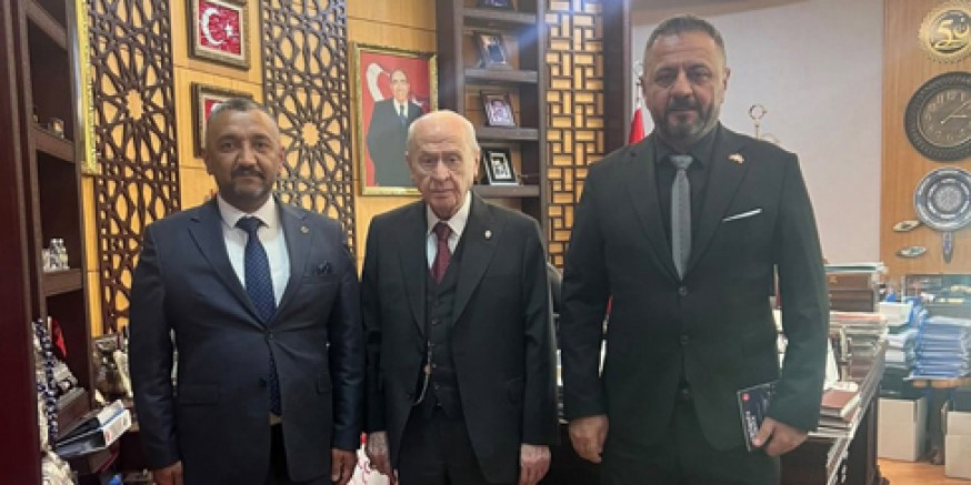 MHP Amasya İl Başkanı Sakızcı, Bahçeli’yi Ziyaret Etti