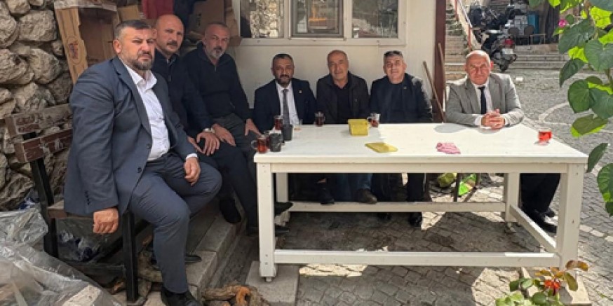 MHP Amasya İl Başkanı Sakızcı’dan Taksicilere Ziyaret