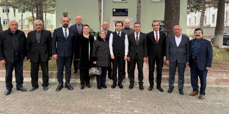 MHP Amasya İl Yönetimi Merzifon’da Ziyaretlerde Bulundu