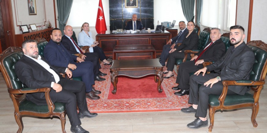 MHP Amasya Teşkilatından İl Özel İdaresi’ne Ziyaret