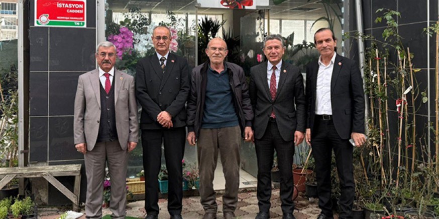 MHP Heyeti Esnaf Ziyaretlerini Sürdürüyor