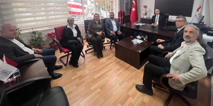 MHP Heyetinden İl Göç İdaresi Müdürü Zafer Çolak’a Ziyaret