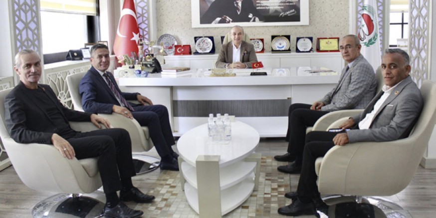 MHP Teşkilatından ATSO Başkanı  Kırlangıç’a Ahilik Haftası Ziyareti