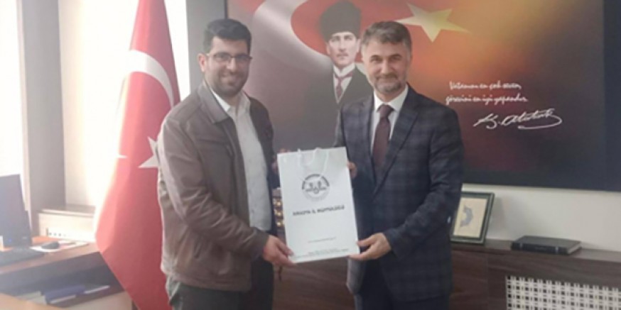 Müftü Yavuz ve Dekan Yerkazan Bir Araya Geldi