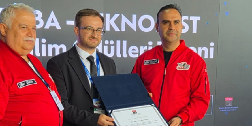 Ödüllü Doktora  Tezine Bir Ödül de  TEKNOFESTEN