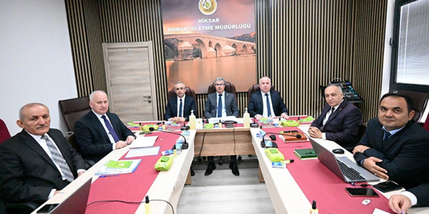 Orman İşletme Müdürleri Değerlendirme Toplantısı Yapıldı