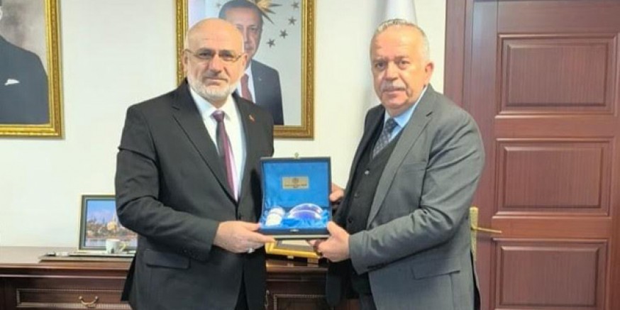 Rektör Turabi’den Diyanet İşleri Başkan Yardımcısı’na Ziyaret