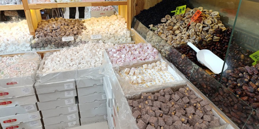 Rengarenk Lokumlar Tezgâhlarda Yerini Aldı