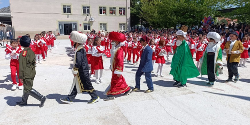 Şehit Recep Gülen İlkokulunda  Çocuk Bayramı Coşkusu Yaşandı