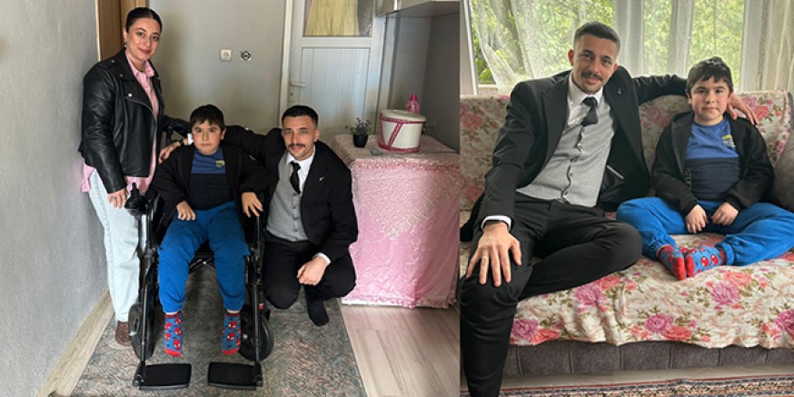 Şehzadeler İyilik Derneği’nden Kerem’e Akülü Araç Desteği