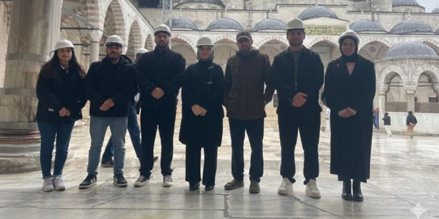 Sultanahmet Camii Restorasyon Şantiyesine Teknik Gezi