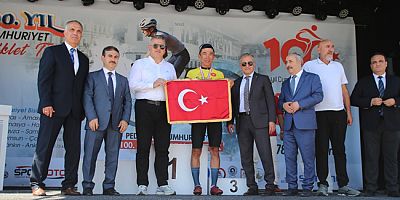 100 Bisikletçi Amasya’da  Birinci Etabı Tamamladı