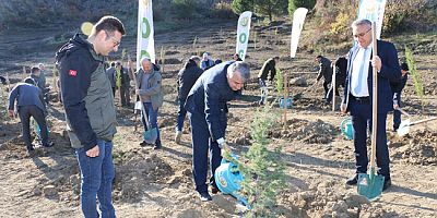 “100. Yıl Eğitim Ormanı” Fidanlarla Buluştu