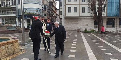 14 Mart Tıp Bayramı Çelenk Sunma Töreni Yapıldı