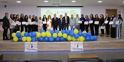 19 Öğretmene Teşekkür Belgesi Verildi