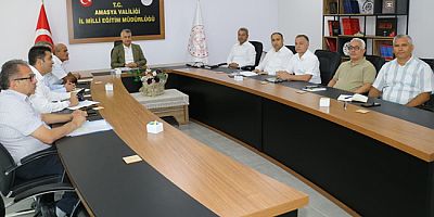 2025-2026 Eğitim Çalışmaları Görüşüldü