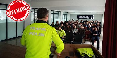 284 Öğretmene Trafik Güvenliği Eğitimi Verildi
