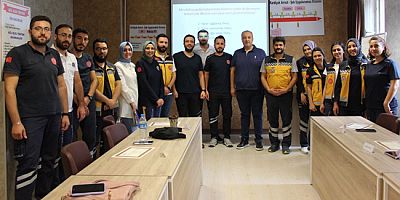 Acil Sağlık Hizmetleri Hizmetiçi Eğitimleri Devam Ediyor