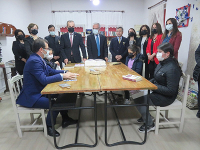 Açılışa Katıldı