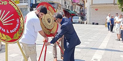ADD Amasya Şubesi, 30 Ağustos’ta Atatürk Anıtı’na Çelenk Sundu
