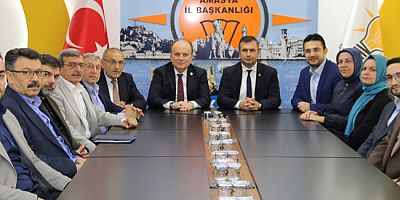 AK Parti Amasya İl Başkanı Uzun, Baykan’ı Ağırladı