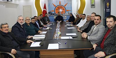 AK Parti Amasya İl Yürütme Kurulu Toplantısı Gerçekleştirildi