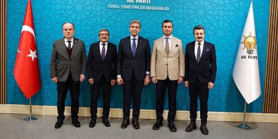 AK Parti Amasya Teşkilatından Ankara’da Ziyaret