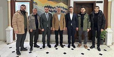 AK Parti Gençlik Kolları’ndan Başkan Dayıoğlu’na Ziyaret