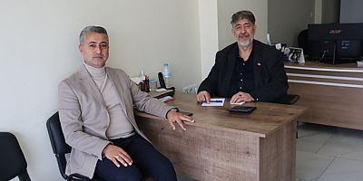 AK Parti Göynücek İlçe Başkanı Bulut’tan Gazetemize Ziyaret