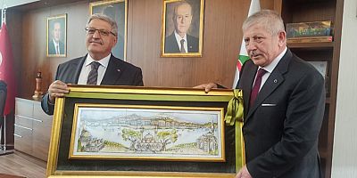 AK Parti Heyetinden Başkan Sarı’ya Ziyaret
