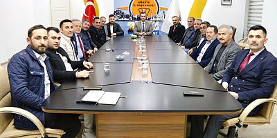 AK Parti İl Başkanı Galip Uzun’a  Akdağlılar Derneği’nden Ziyaret