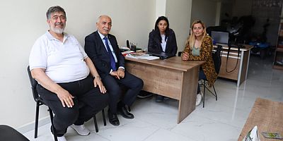 AK Parti İl Başkanı Toto’dan Gazetemize Ziyaret