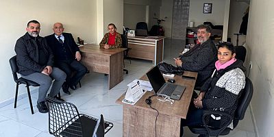 Ak Parti İl Başkanı Toto’dan Gazetemize Ziyaret