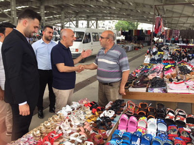 Ak Parti İl Başkanı Totodan Pazar Ziyareti