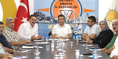 AK Parti İl Başkanlığı Yürütme Kurulu Toplantısı Yapıldı