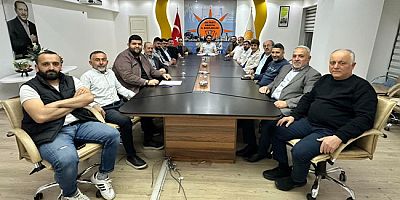 AK Parti Merkez İlçe Teşkilatı  Haftalık Olağan Toplantısını Yaptı