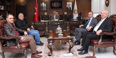 AK Parti Merkez İlçe Yönetiminden İl Müftüsü Bayram’a Ziyaret