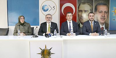 AK Parti MKYK Üyesi  Mahir Ünal Amasya’ya Geldi