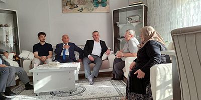 AK Parti Teşkilatından  Şehit Ailelerine Ziyaret