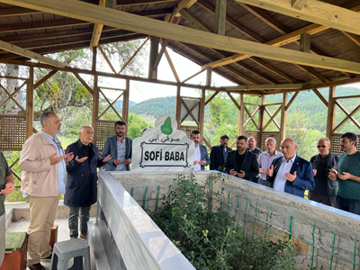 Ak Partiden Karakese Köyü Ve Sofi Baba Türbesine Ziyaret