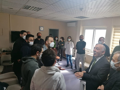 Ak Partiden Sağlık Çalışanlarına 14 Mart Tıp Bayramı Ziyareti