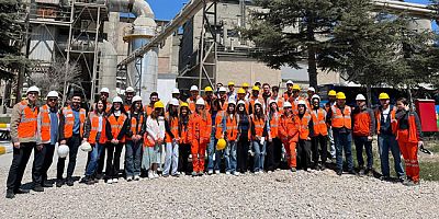 Akçansa Ladik Çimento Fabrikasına Teknik Gezi Düzenlendi