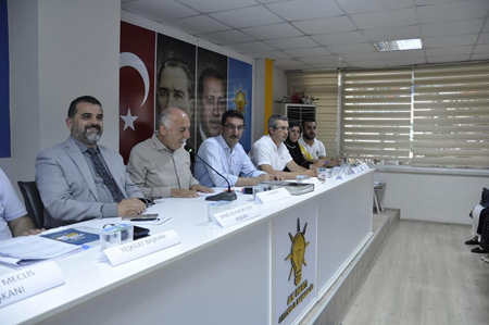 Amasya Ak Parti İl Başkanlığı İstişare Toplantısı Düzenledi
