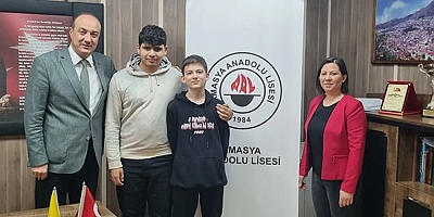 Amasya Anadolu Lisesi Öğrencilerinden Büyük Başarı: Altın Madalya