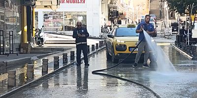Amasya Belediyesi’nden Yüzevler Mahallesi’nde Temizlik Çalışması